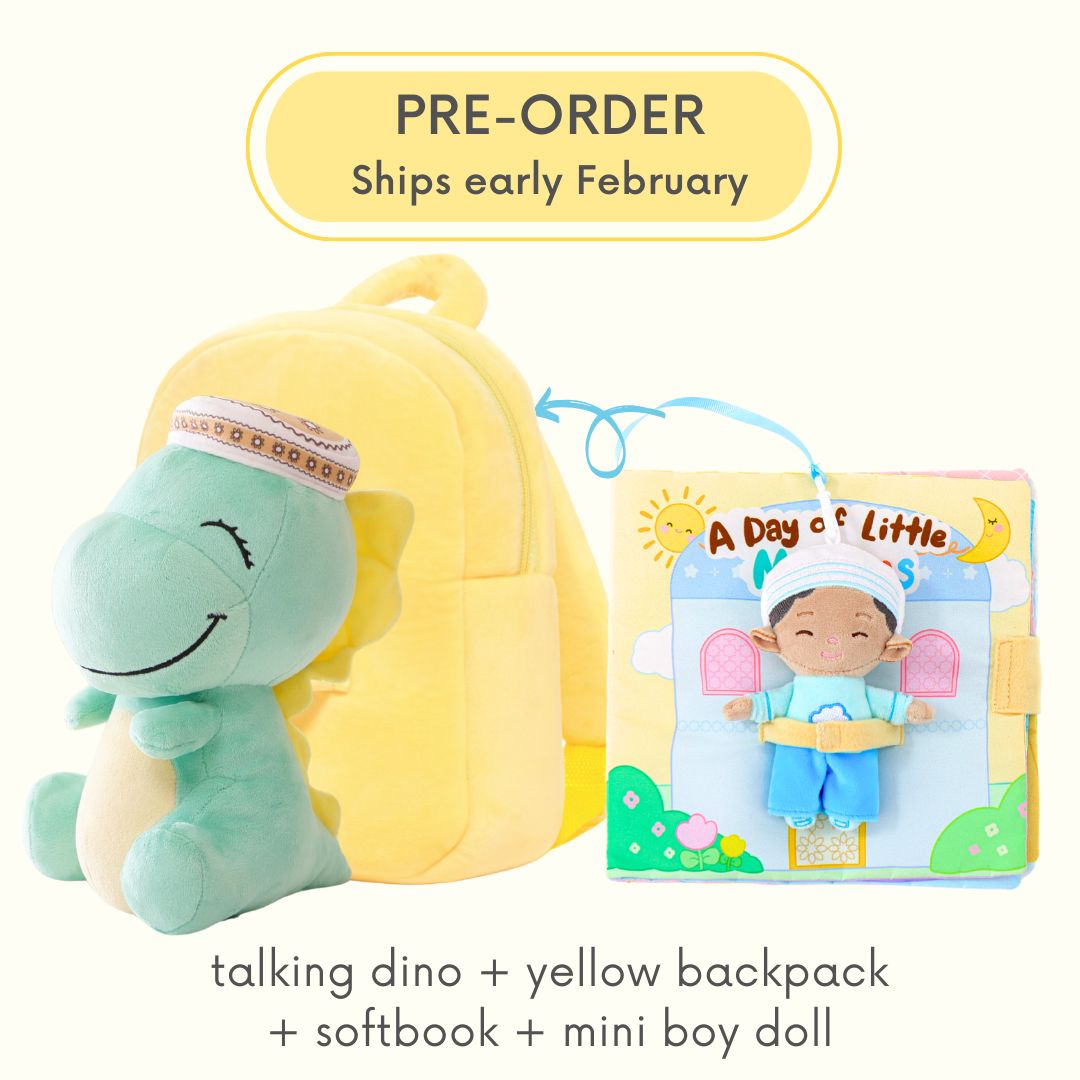 Meine Abaya-Puppe – Personalisierte sprechende Koran-Puppe